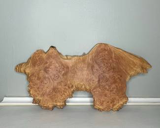 Burl Wood Wall Art Plaque