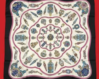 Hermès 'Qu'importe le Flacon' Silk Scarf