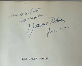 This Green World Signed by Rutherford Platt (1944 Fifth Printing, Inscribed)