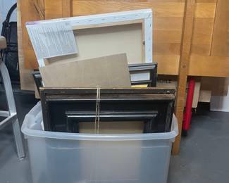 Picture Frames and Canvas