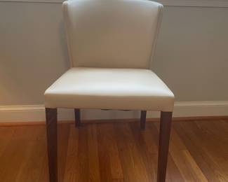 Crate & Barrel Curran Crema Dining Chair