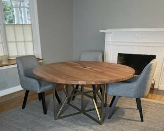 Crate and Barrel Hayes 60" Dining Table