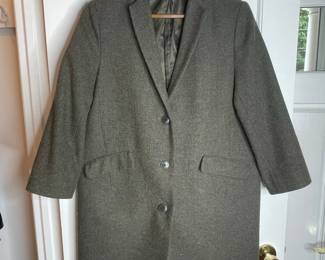 Vintage Wool Overcoat