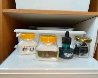 Assorted Calligraphy and Drawing Inks