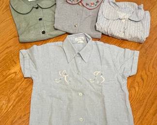 Vintage Jacadi and Rachel Riley Children's Shirts