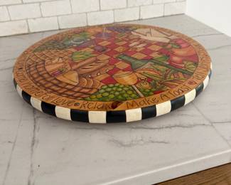Custom made Lazy Susan!!!  SOOOO CUTE! $100