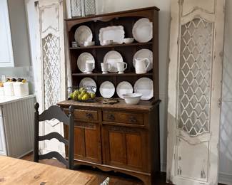 Antique Hutch $600  77H 19D 48W