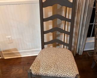 two side dining chairs