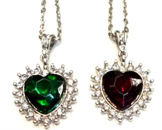 Titanic Glass Heart Necklace