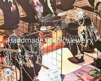 Haus Ov Deathwish Gothic clothing .. handmade animal bone jewelry and artwork 