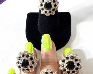 1980s Cocktail Ring