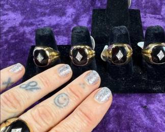 Onyx Rings