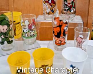 Vintage Character Glassware