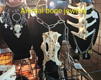 Haus Ov Deathwish Gothic clothing .. handmade animal bone jewelry and artwork 