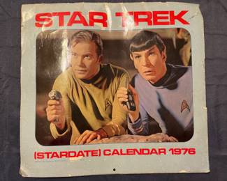 Star Trek 1976 Calander