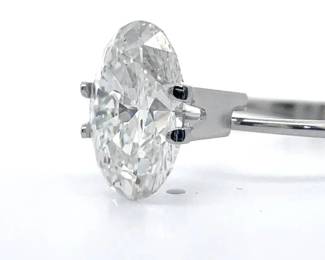 1.50 Carat IGI Certified Lab-Grown Pear Cut Diamond