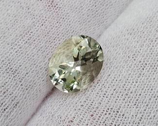 2.69 Carat Green Amethyst (Prasiolite) Oval Cut