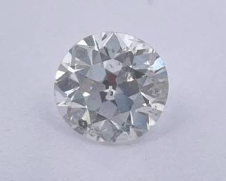 0.60 Carat Natural Round Brilliant Cut Diamond – SI2/I1 Clarity