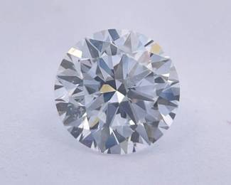 0.70 Carat Lab-Grown Round Brilliant Cut Diamond