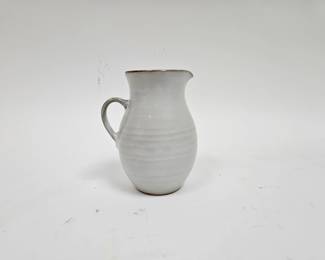 Lot #13 CK013. Studio Fris Holland Hand-Thrown Pottery Creamer, Mid-Century
