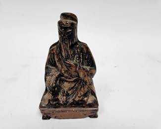 Lot #40 CK040. Vintage Hand-Carved Chinese Figurine