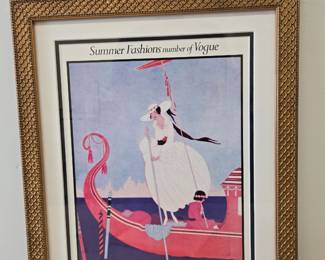 Lot #121 CK181. Print, Vogue Magazine Cover, June 1916