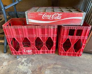 Coca-Cola crates