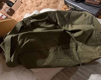 Military duffle bag