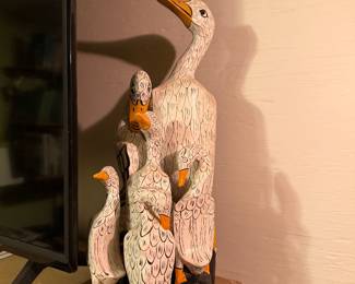 Carved goose/duck collection 
