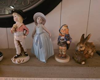 Lladró "Rose" Figurine (Model #6275), Home From Market" (Goebel #198),