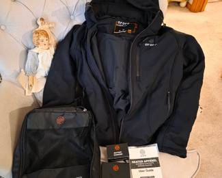 ORORO Women's Classic Heated Jacket / Paragon Women's Heated Jacket in black (Size M).