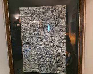 Massillon city/community montage drawing