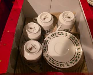 Royal Holiday Dishware.