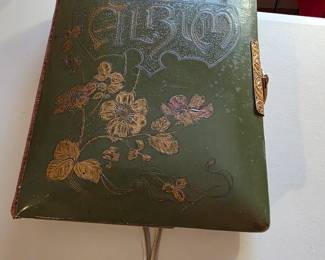 Antique photo album