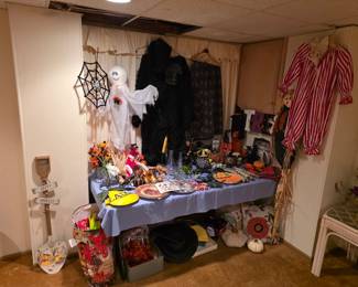 Halloween Decorations and costumes!