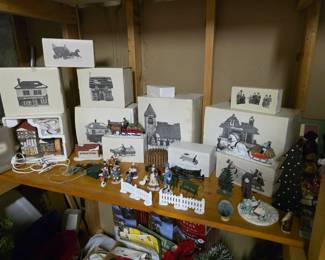 Department 56 Christmas Houses.