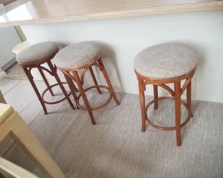 Bar stools - 3 available