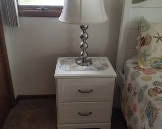 Nightstands and table lamps - 2 available