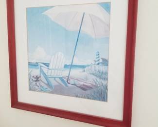 Beach scene