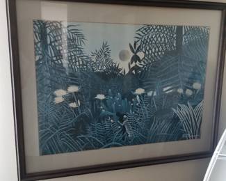 Framed artwork