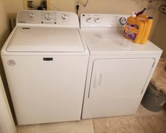 Maytag washing machine & GE ELECTRIC dryer