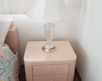 Nightstands and table lamps - 2 available