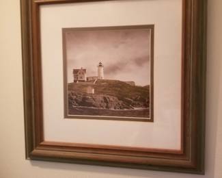 Framed artwork