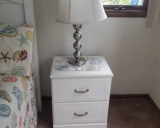 Nightstands and table lamps - 2 available
