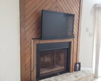 TV with bracket