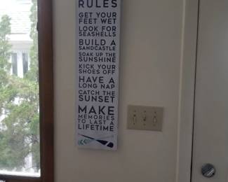 Beach rules