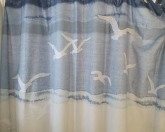 Seagull shower curtain