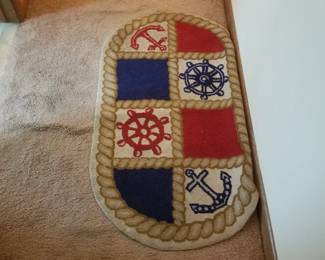 Small nautical rug