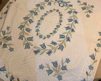 Cross stitch quilt