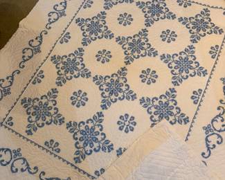 Cross stitch quilt